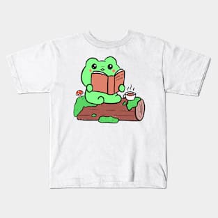 Reading Frog Kids T-Shirt